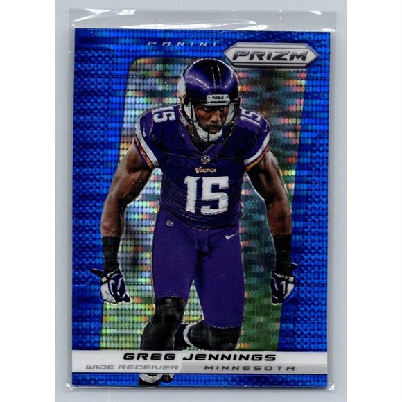 NFL Other - 2013 Panini Prizm #122 Greg Jennings Prizms Blue Pulsar